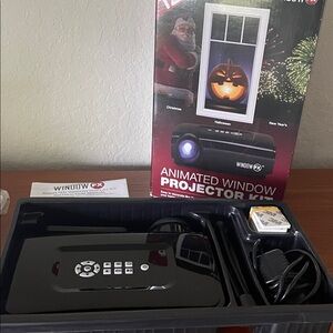 Animated Window Projector Kit - Black